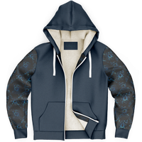 Chokefish™ Microfleece Zip-Up Hoodie Sun&Saltwater-005SE