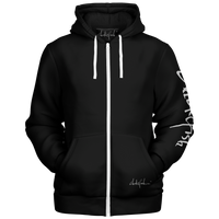 Chokefish™ Microfleece Zip-Up Hoodie Solid Colors-001B
