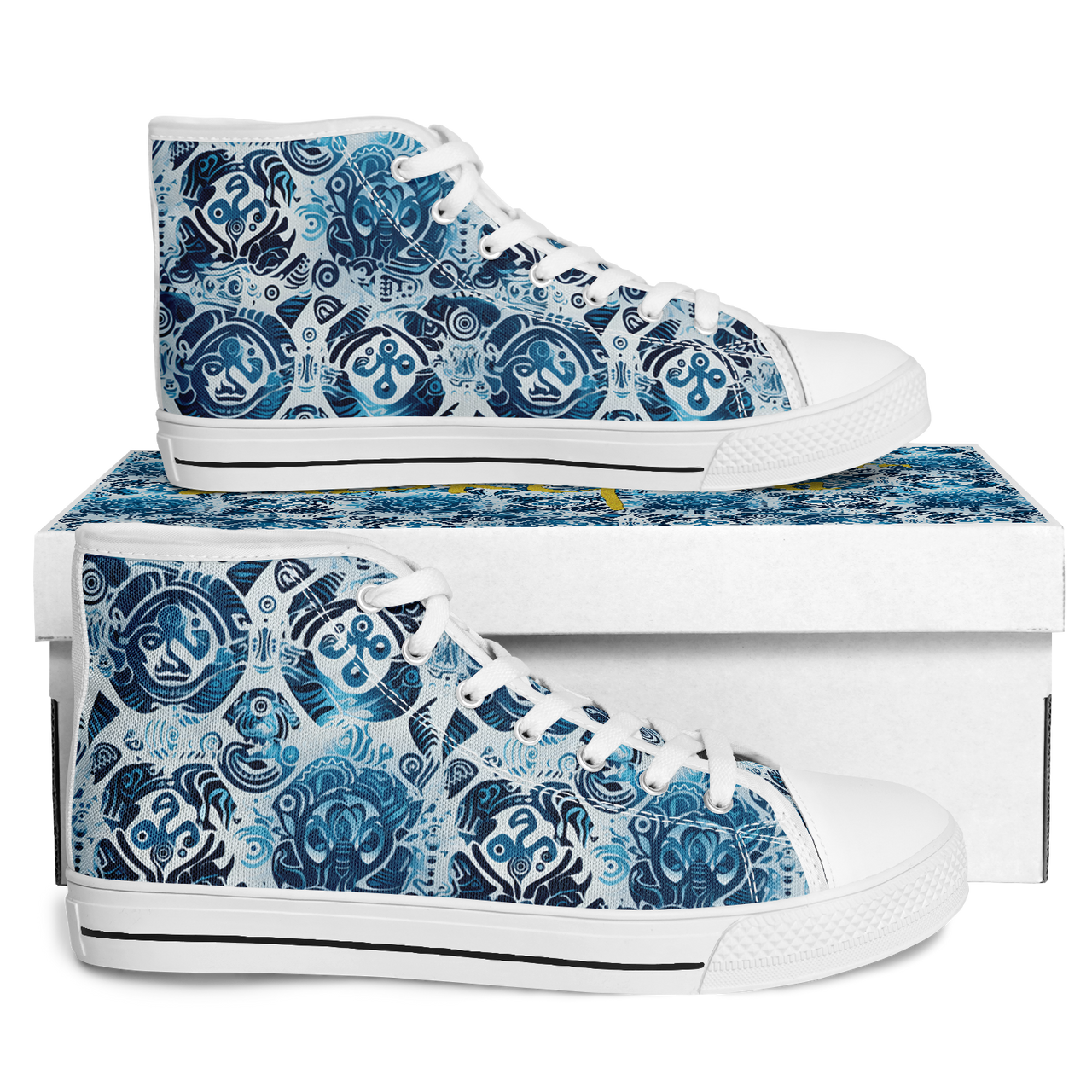 Chokefish™ Urban Peak Retro High Tops-Sun&Saltwater-001