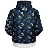 Chokefish™ Microfleece Zip-Up Hoodie Cannabis-008