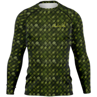 Chokefish™ Long Sleeve Rashguard Textures Men's Shirt-001