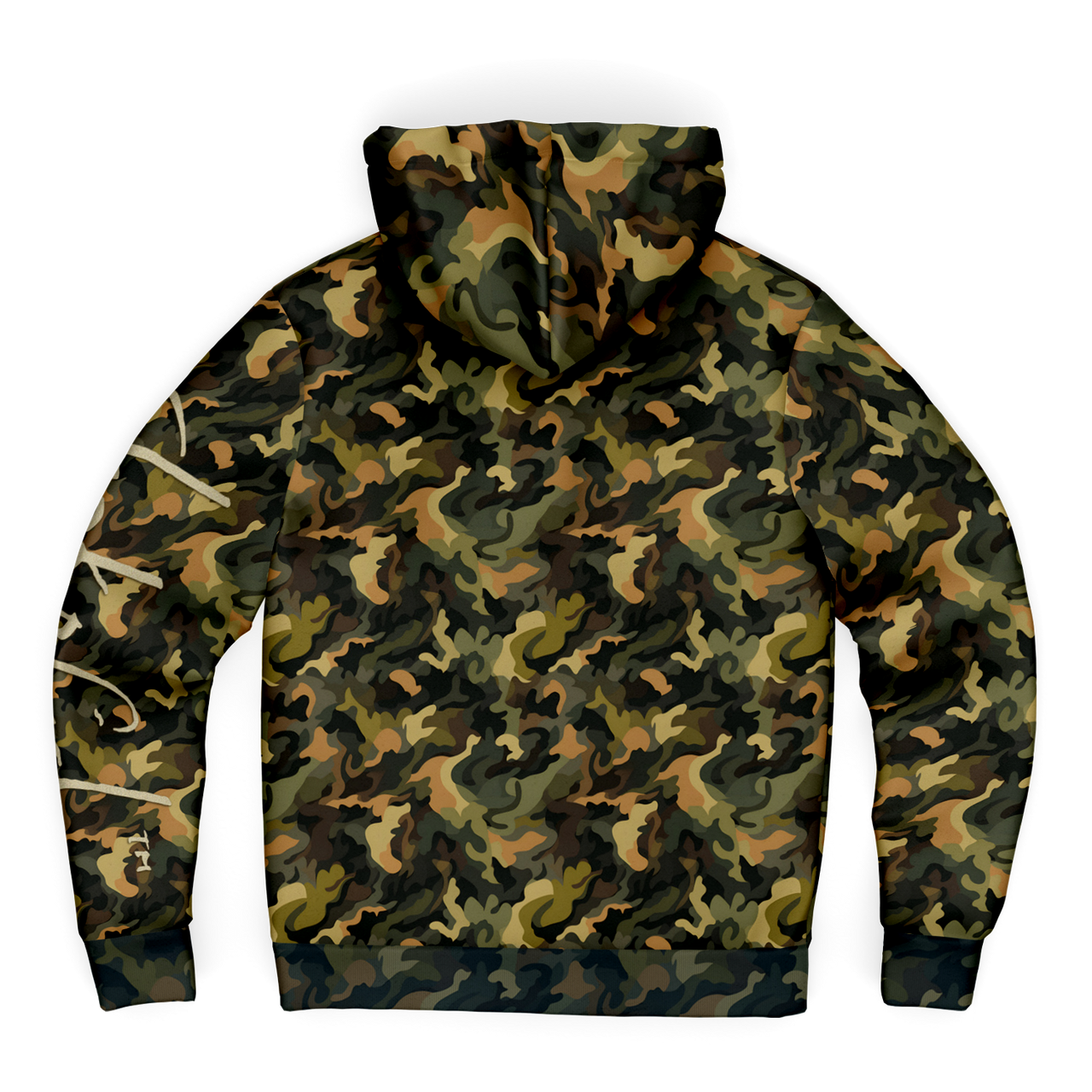 Chokefish™ Microfleece Zip-Up Hoodie Camouflage-012B