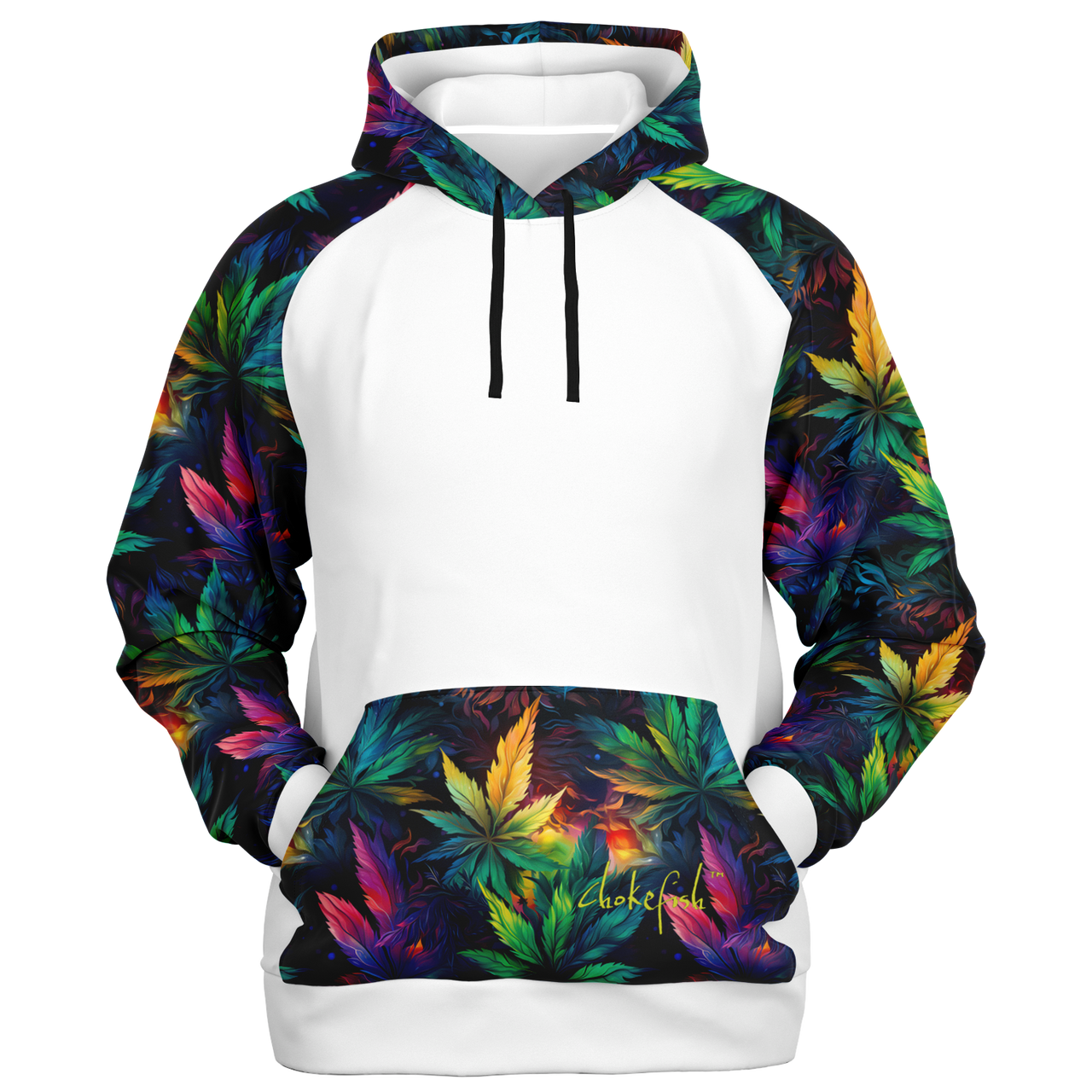 Chokefish™ Cannabis Raglan Remix-021W