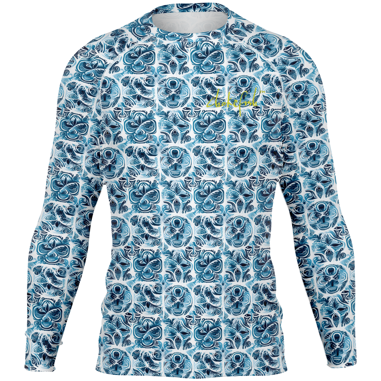 Chokefish™ Long Sleeve Rashguard Sun&Saltwater Men's Shirt-002