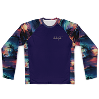 Chokefish™ Long Sleeve Every Day All Weather Trees&Boats Shirt Men's-004 - SLE