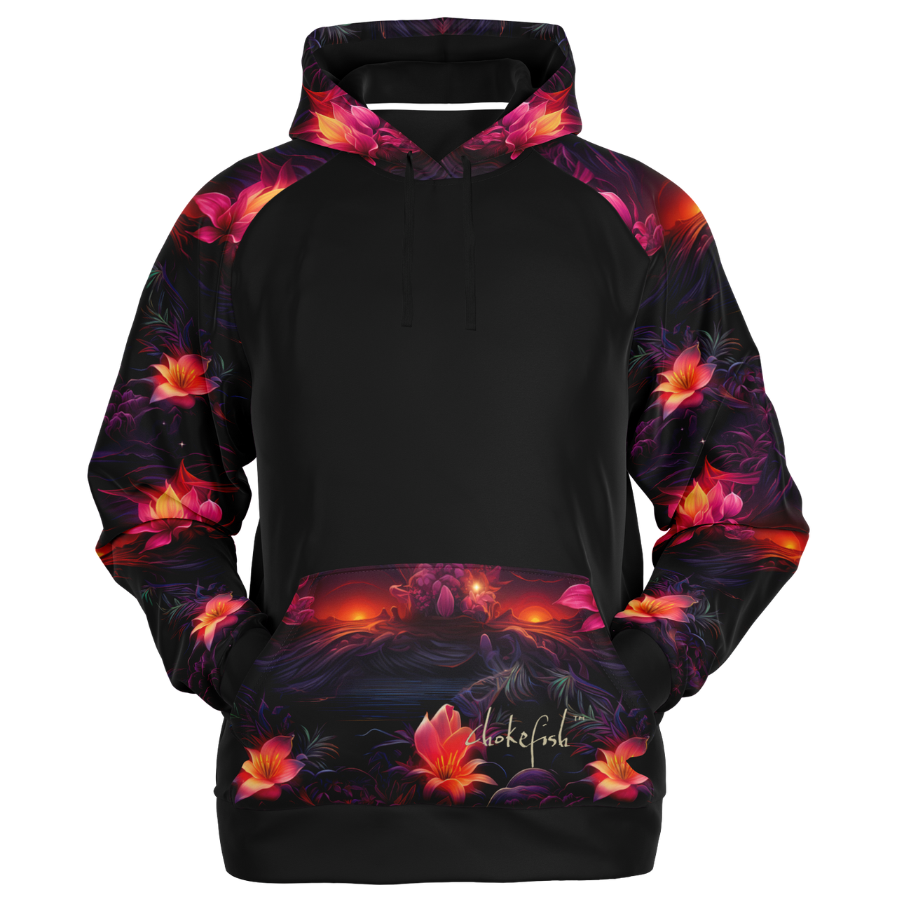 Chokefish™ Volcano Raglan Remix-002B
