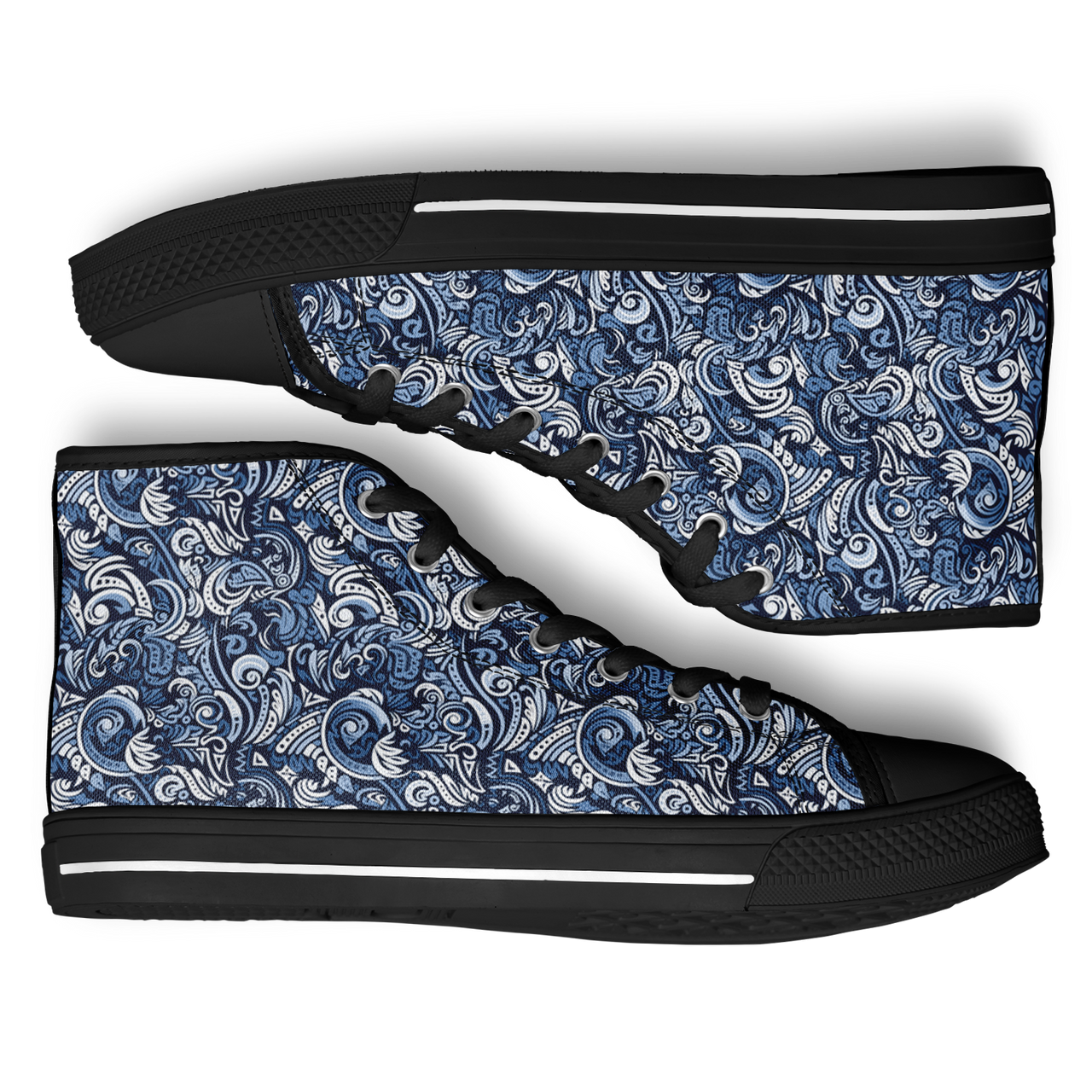 Chokefish™ Urban Peak Retro High Tops-Maori-004-2