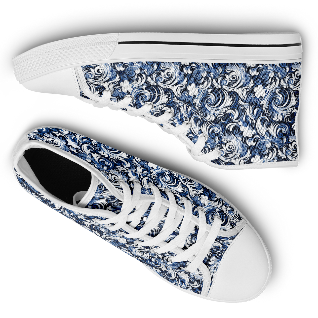 Chokefish™ Urban Peak Retro High Tops-Maori-008