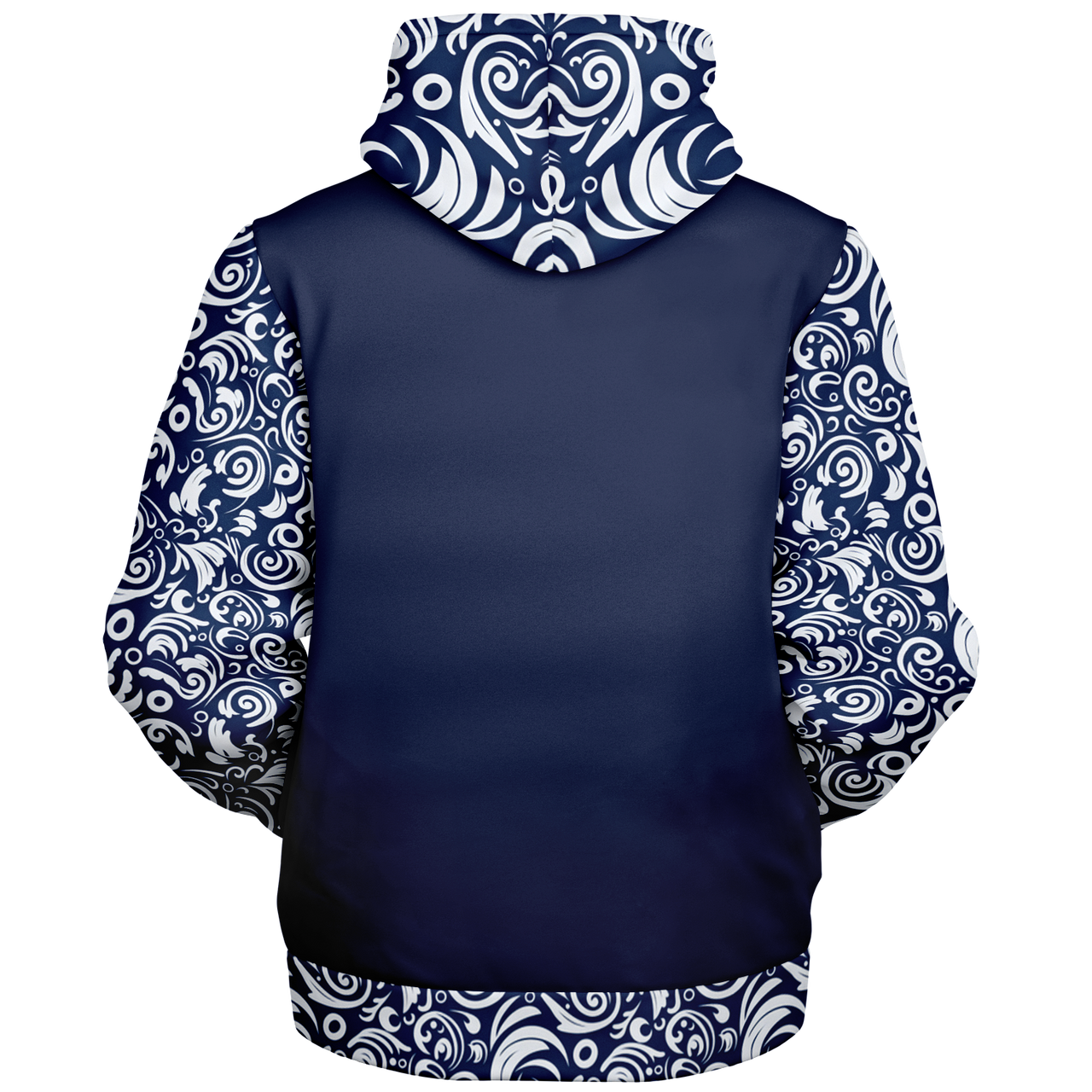 Chokefish™ Microfleece Zip-Up Hoodie Maori-003B
