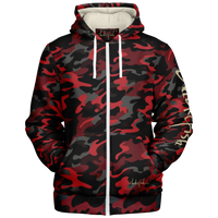Chokefish™ Microfleece Zip-Up Hoodie Camouflage-011