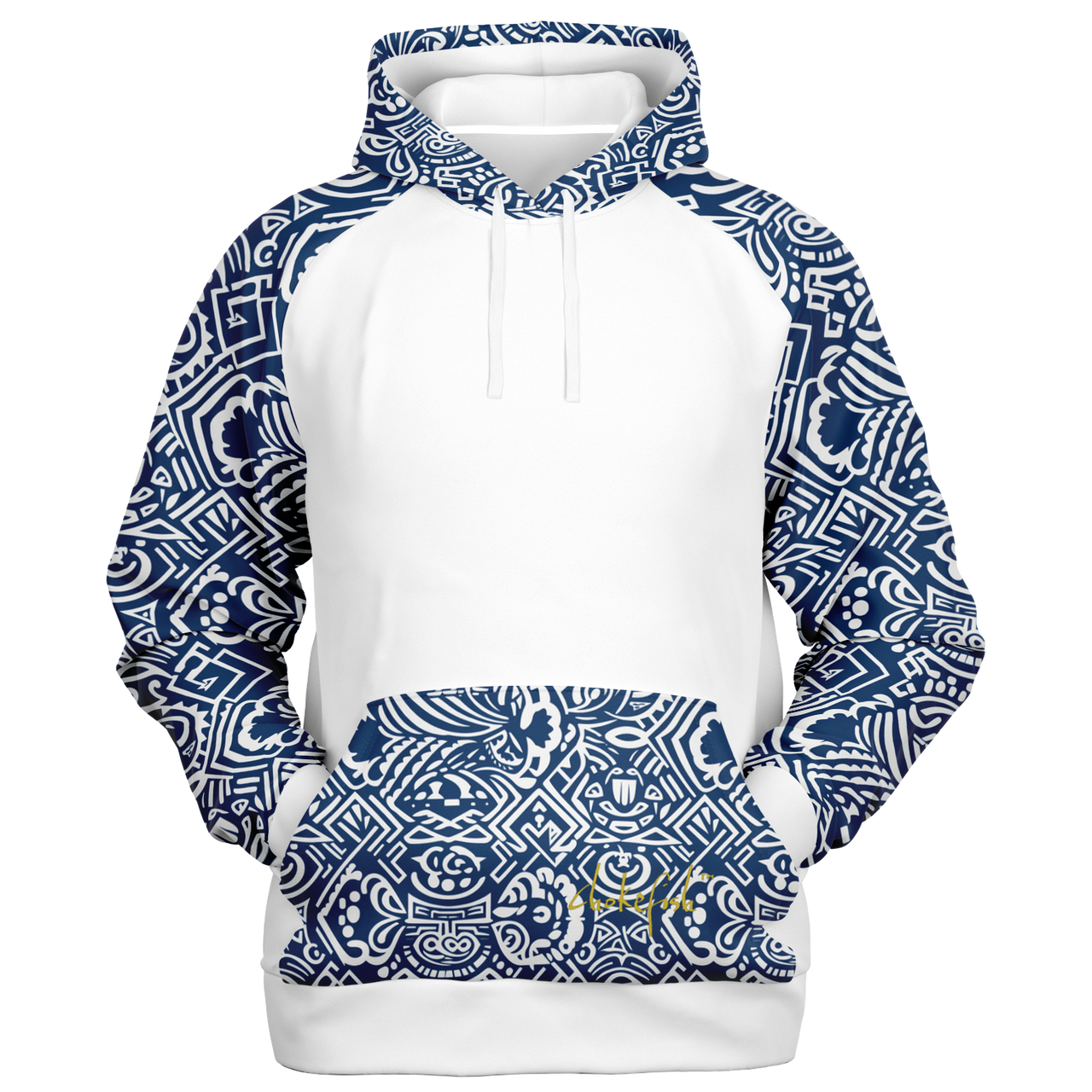 Chokefish™ Maori-Tribal Raglan Remix - 001W
