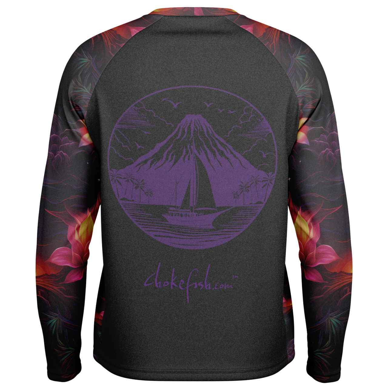 Chokefish™ Long Sleeve Every Day All Weather Volcano Shirt Men's-004 - SLE