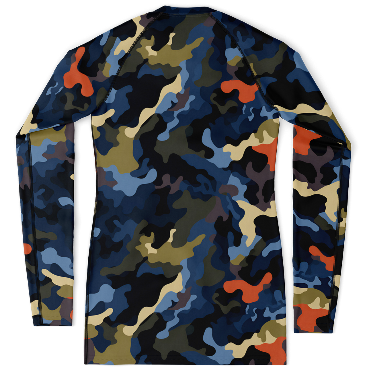 Chokefish™ Long Sleeve Rashguard Camouflage Woman's Shirt-012