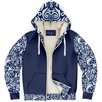 Chokefish™ Microfleece Zip-Up Hoodie Maori-003