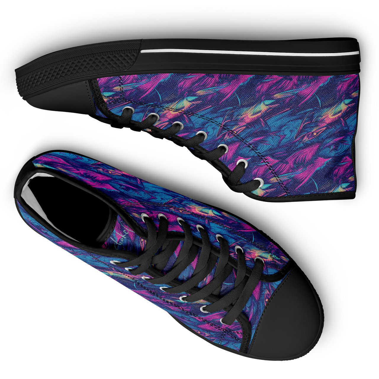 Chokefish™ Urban Peak Retro High Tops-Marine-007-2