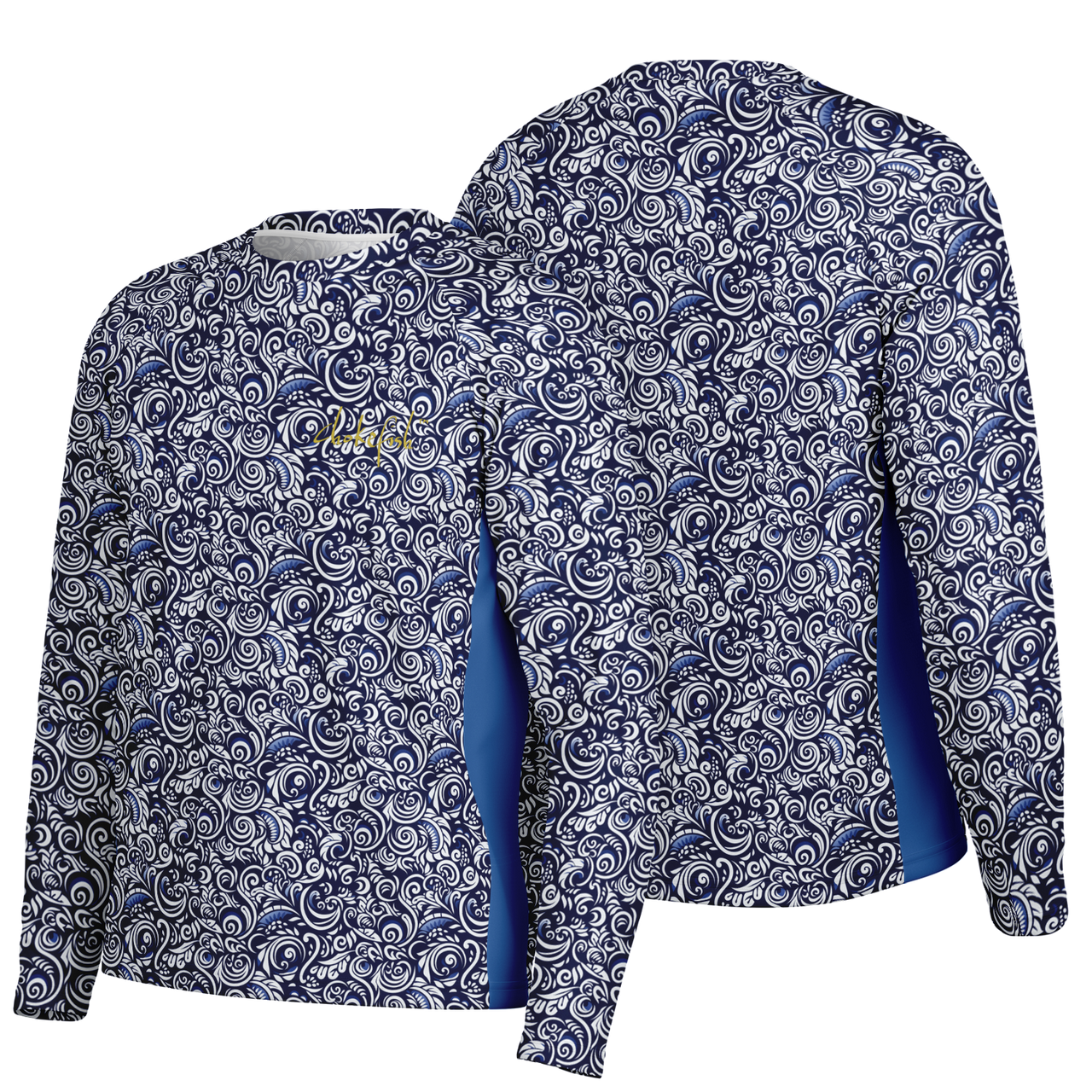 Chokefish™ Long Sleeve Every Day All Weather Maori Shirt Men's-007-1