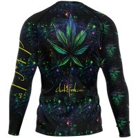 Chokefish™ Long Sleeve Rashguard Cannabis Men's Shirt-014-Special Edition
