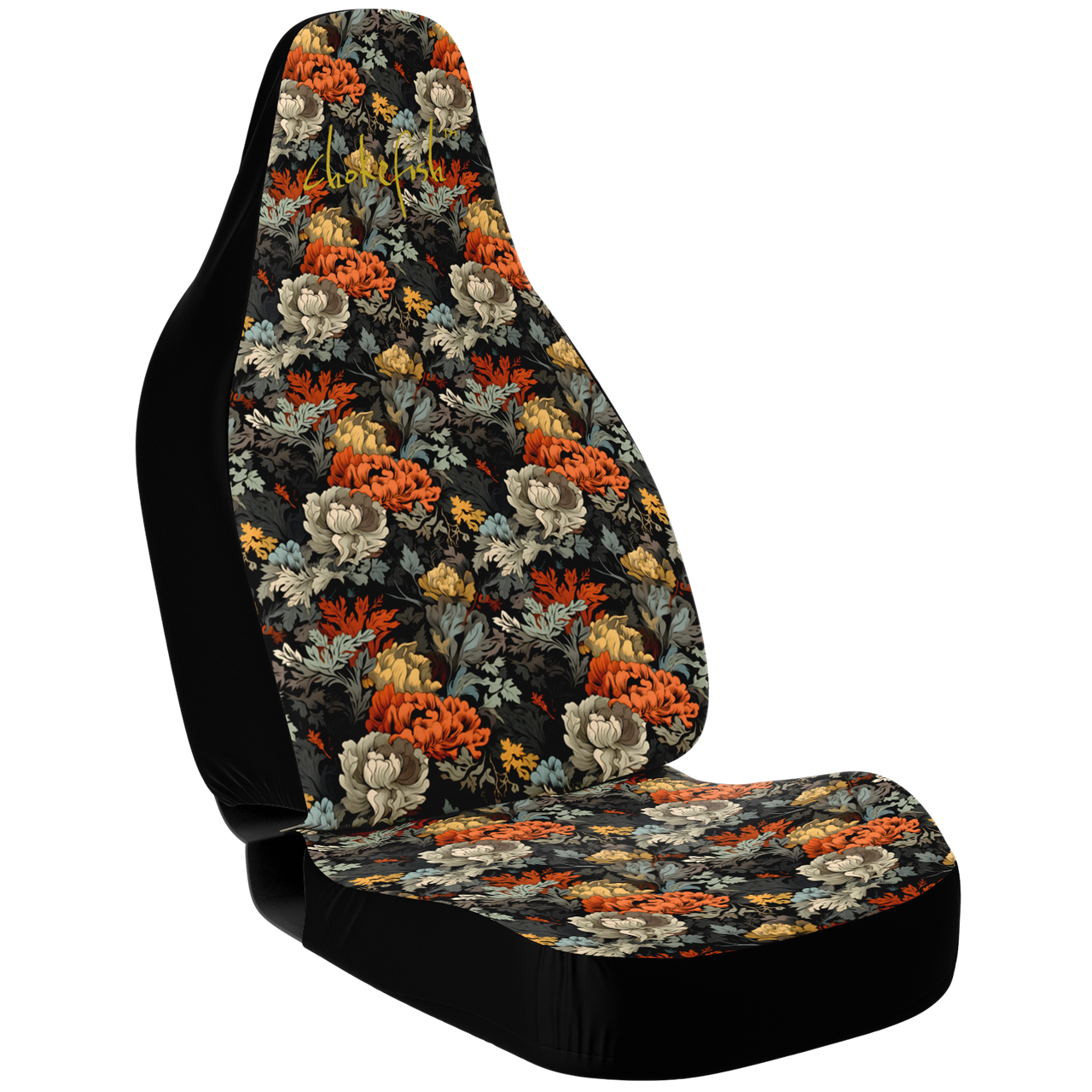 Chokefish™ Floral Seat Covers Unisex-006