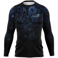 Chokefish™ Long Sleeve Rashguard Floral Men's Shirt-002